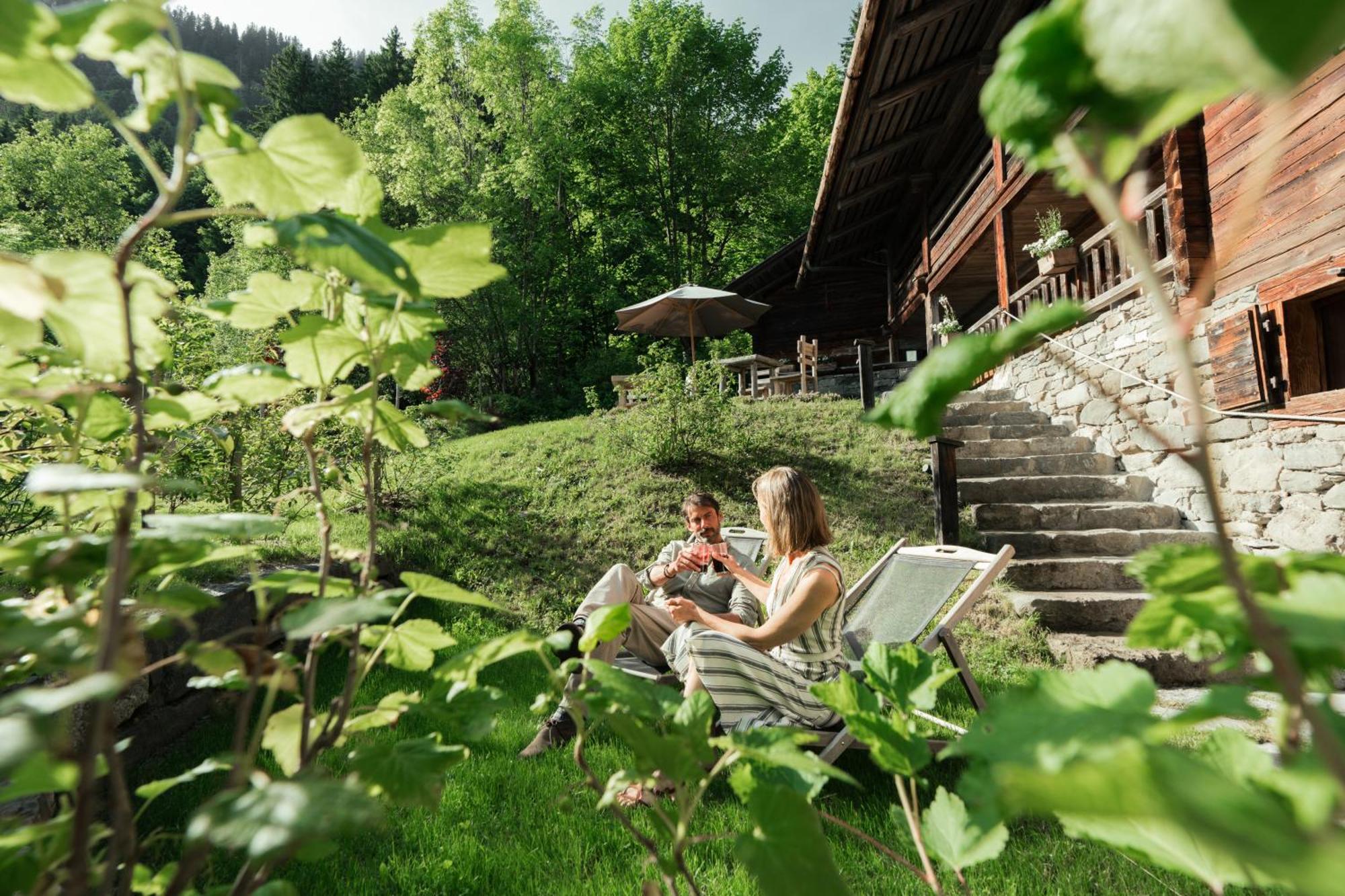 Chalet 1864 Le Grand-Bornand Exteriör bild