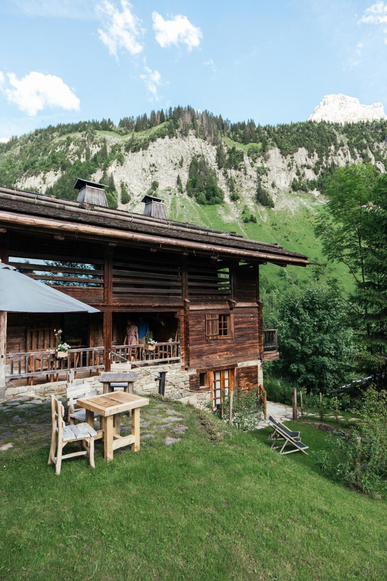 Chalet 1864 Le Grand-Bornand Exteriör bild