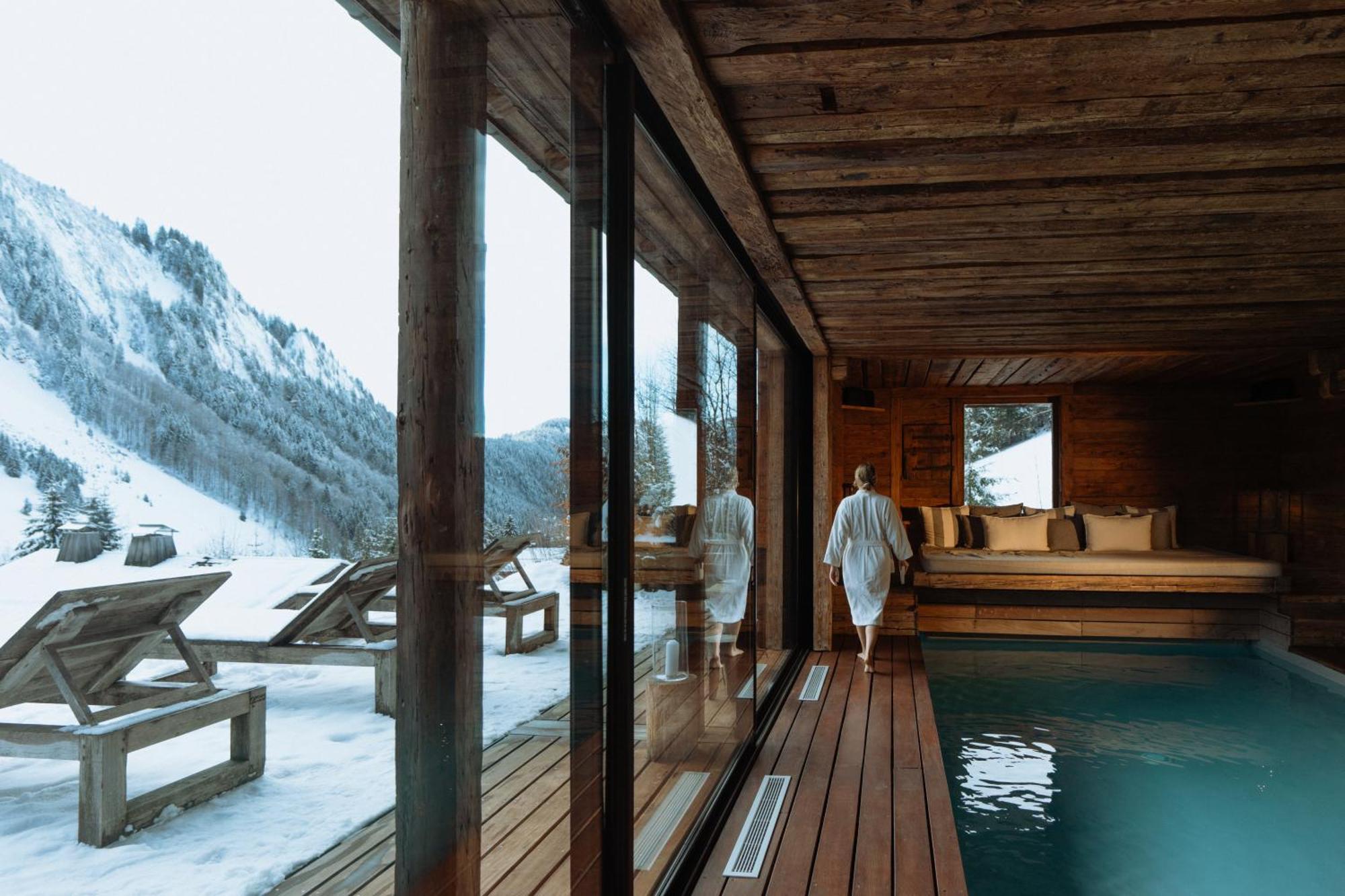 Chalet 1864 Le Grand-Bornand Exteriör bild