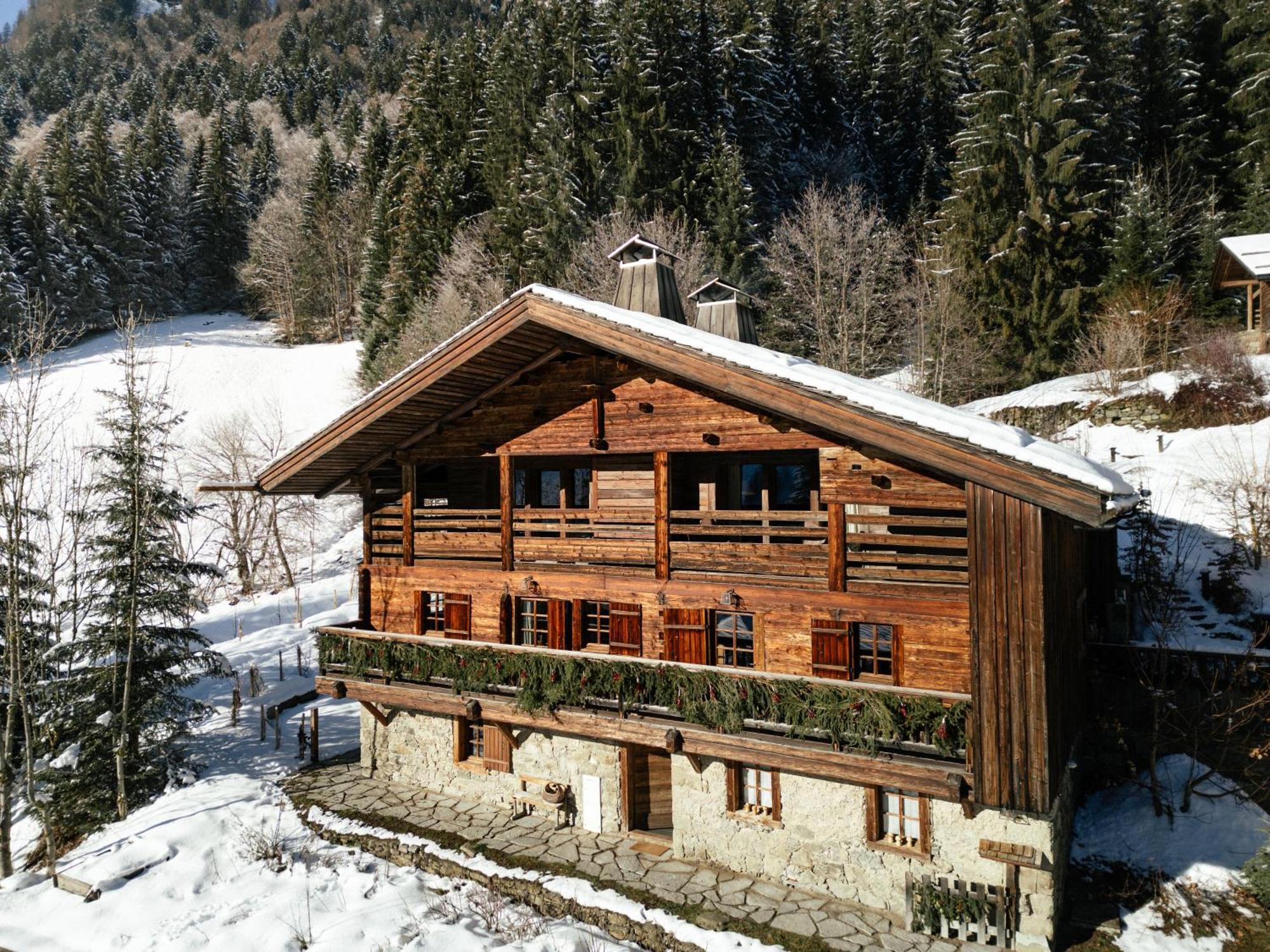 Chalet 1864 Le Grand-Bornand Exteriör bild