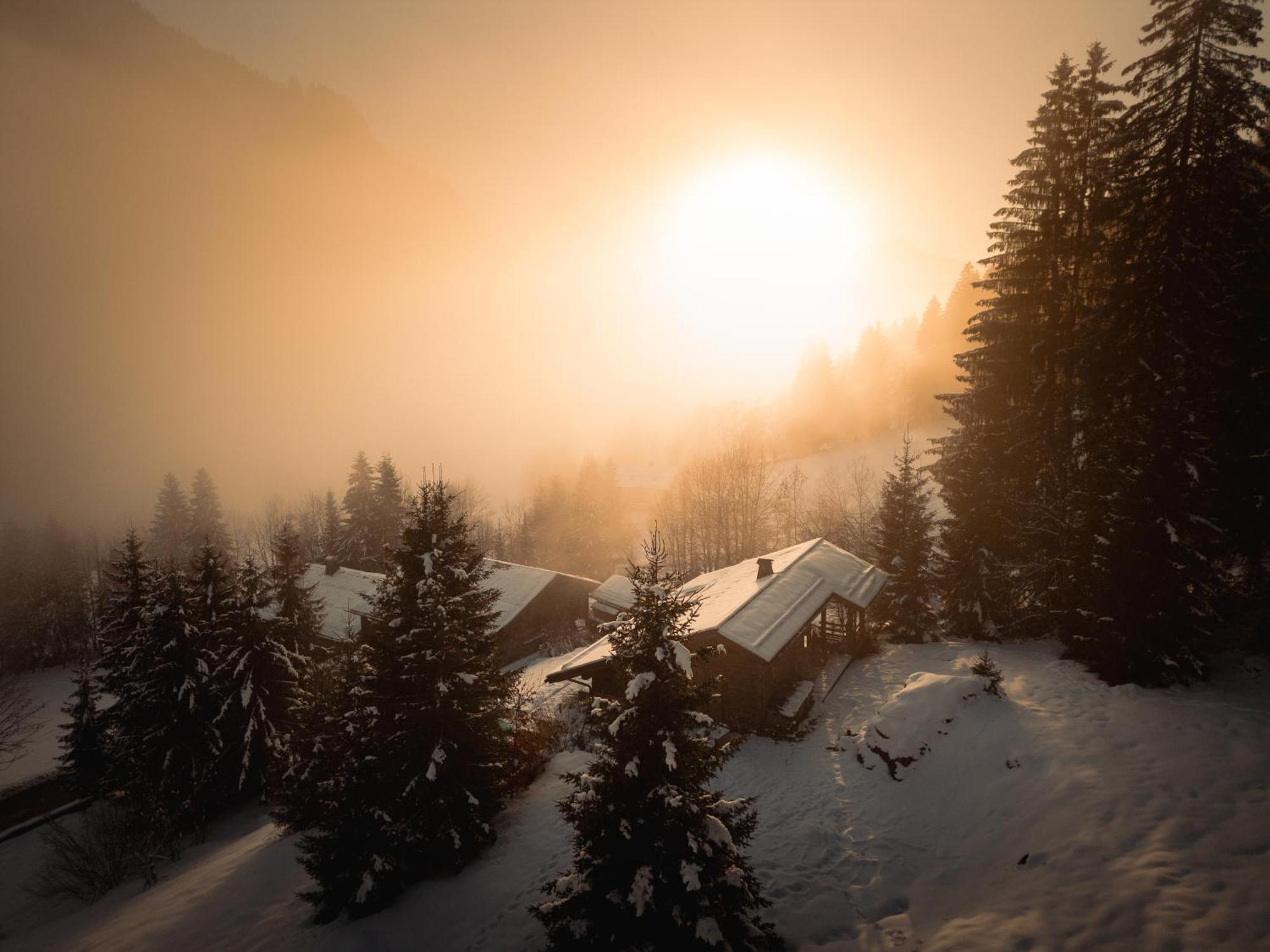 Chalet 1864 Le Grand-Bornand Exteriör bild