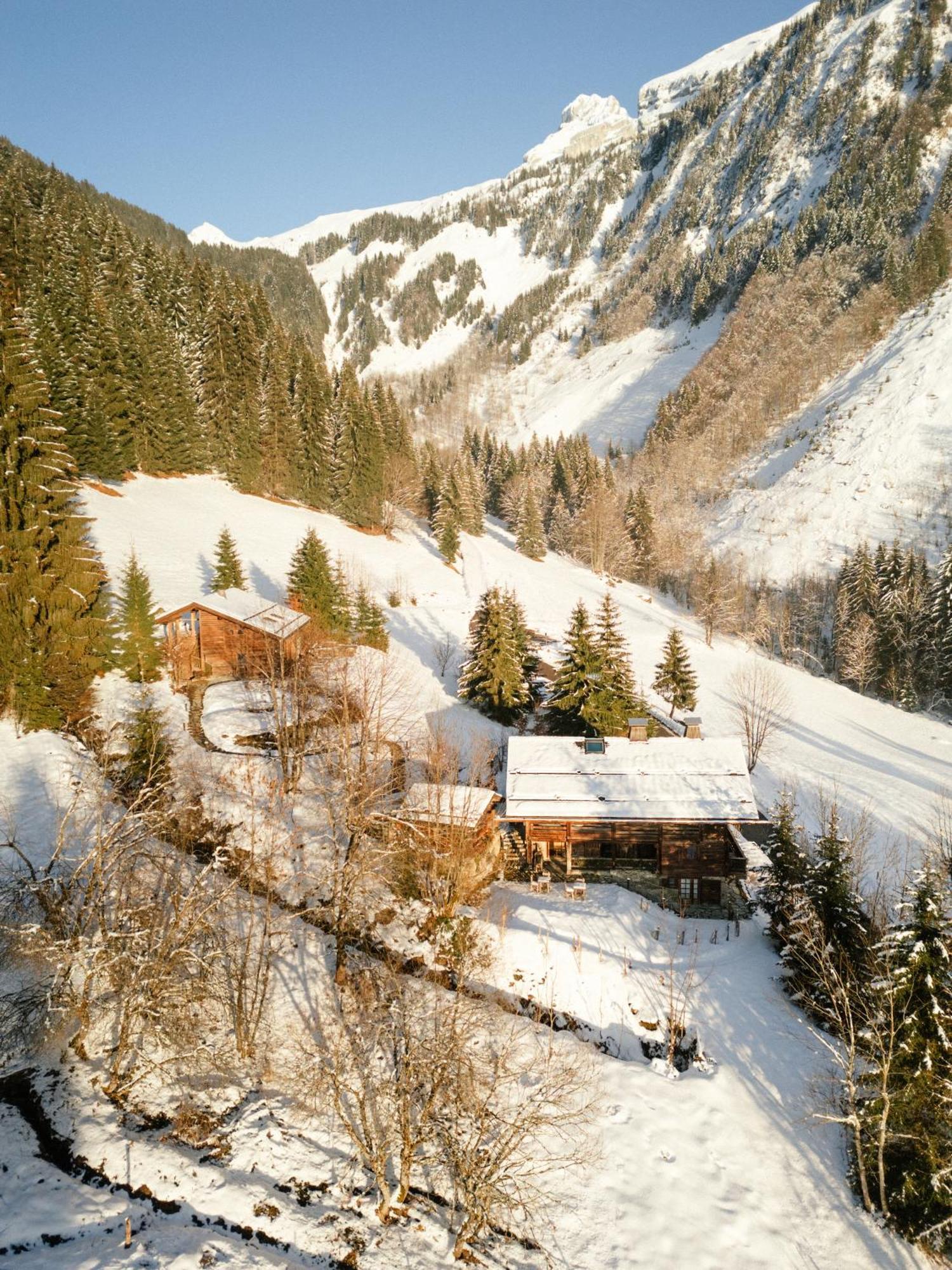 Chalet 1864 Le Grand-Bornand Exteriör bild