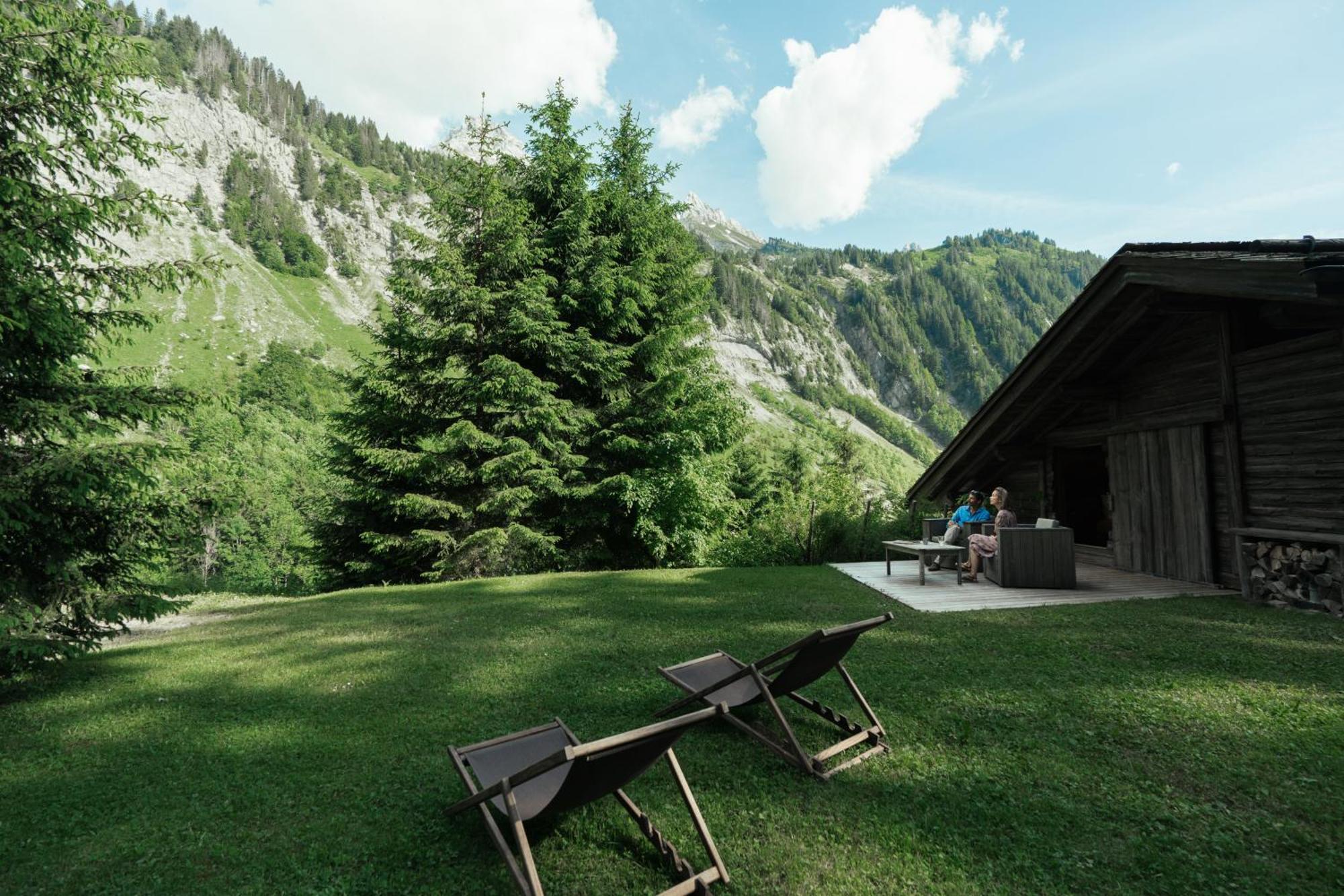 Chalet 1864 Le Grand-Bornand Exteriör bild