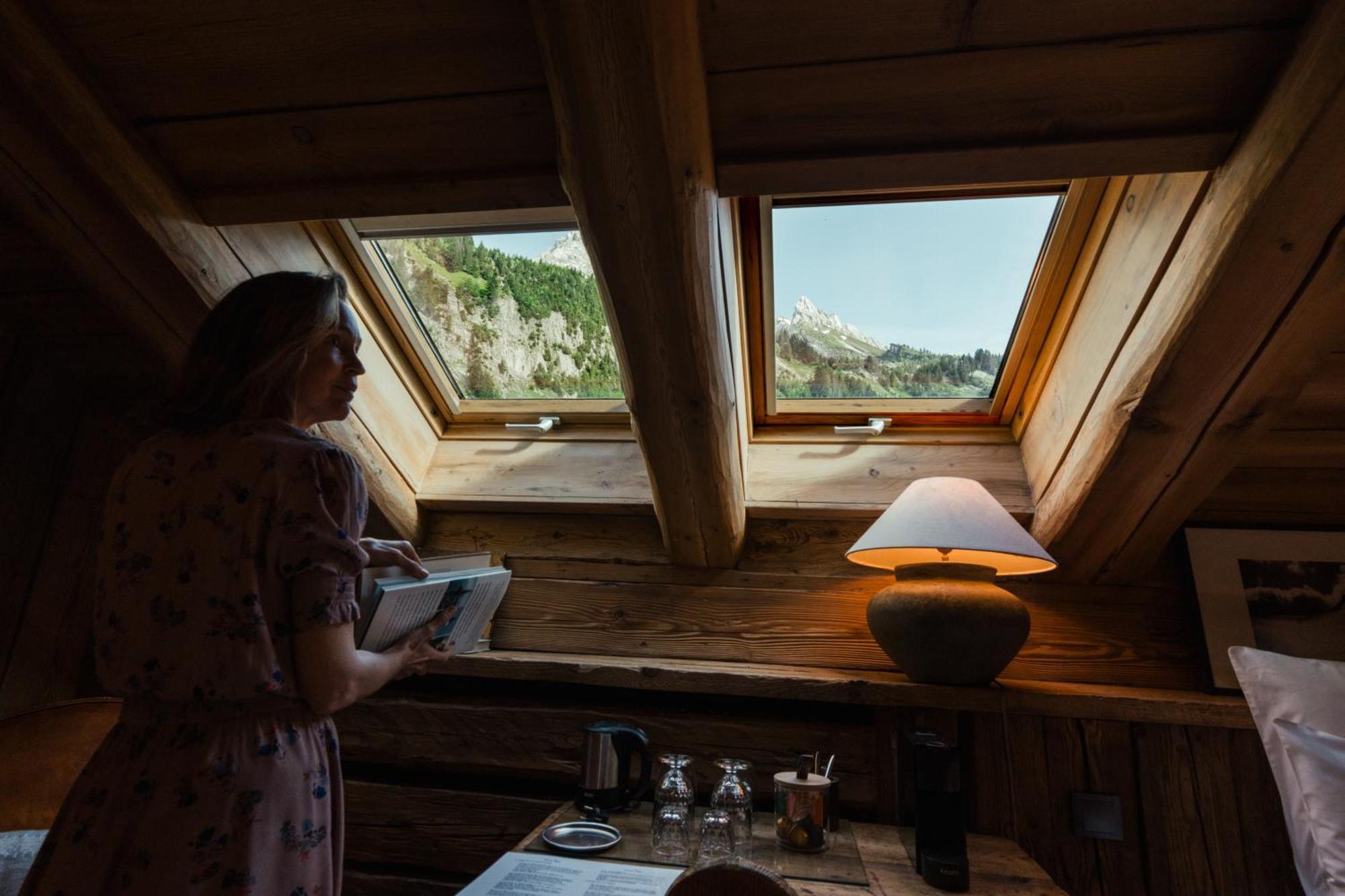 Chalet 1864 Le Grand-Bornand Exteriör bild